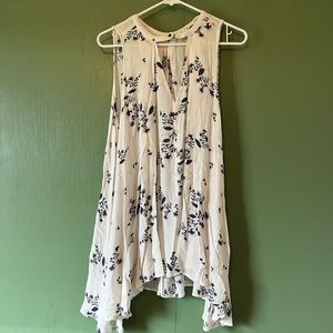 Free People Tree Swing Tunic Tank